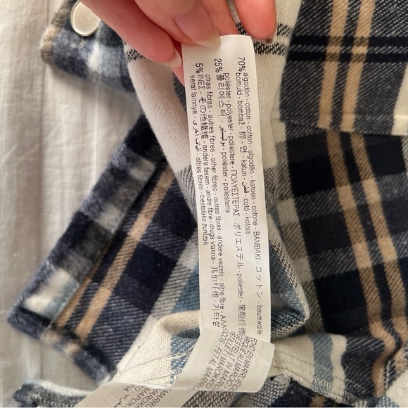 Zara cropped fleece shacket - Picture 5 of 5